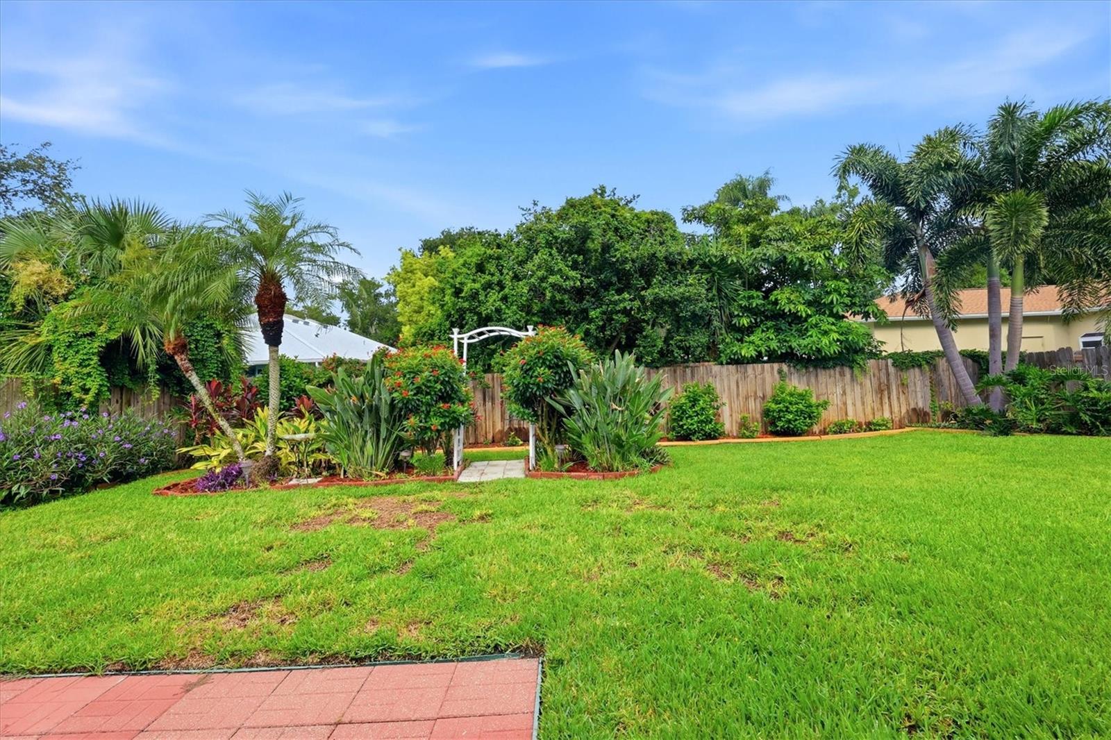 Landscaped Backyard