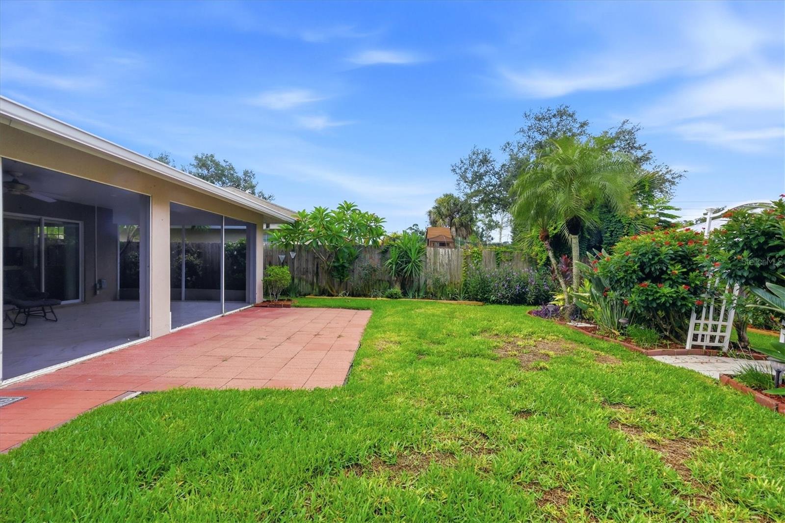 Landscaped Backyard
