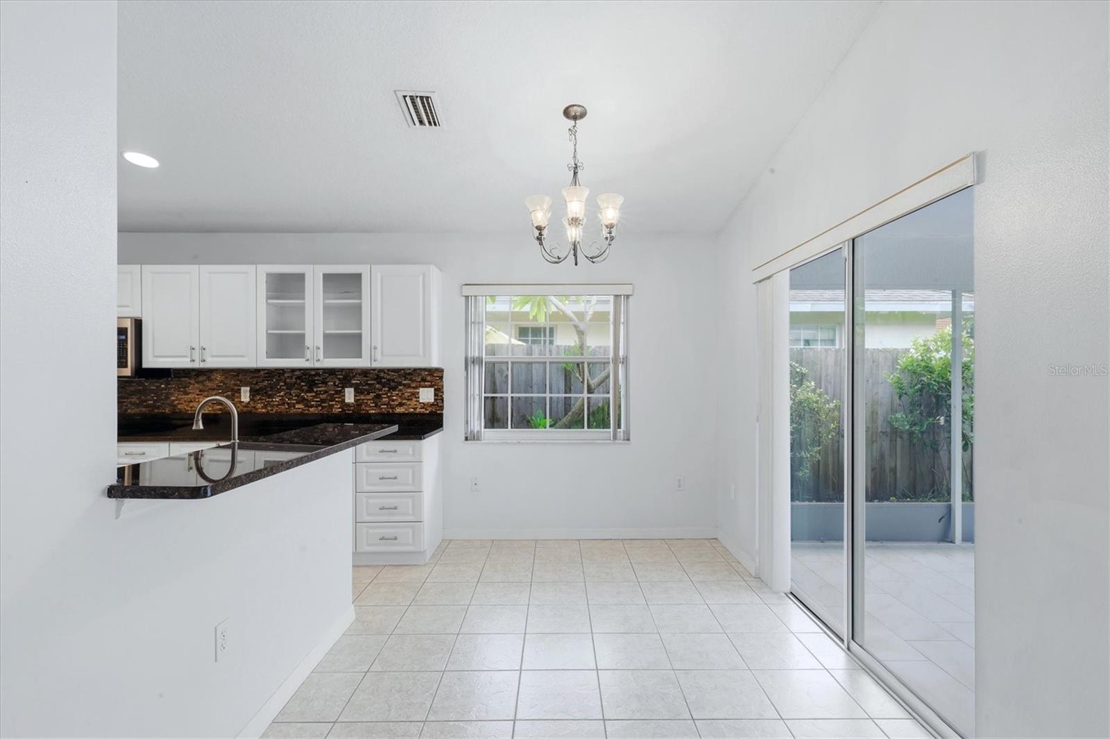 Breakfast Nook and Kitchen