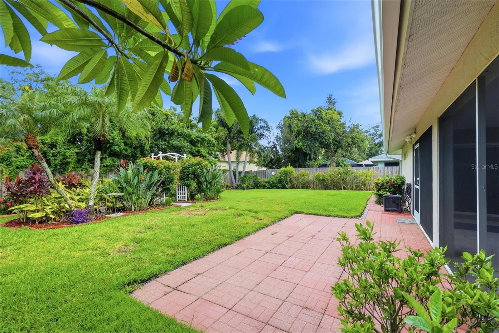 Landscaped Backyard