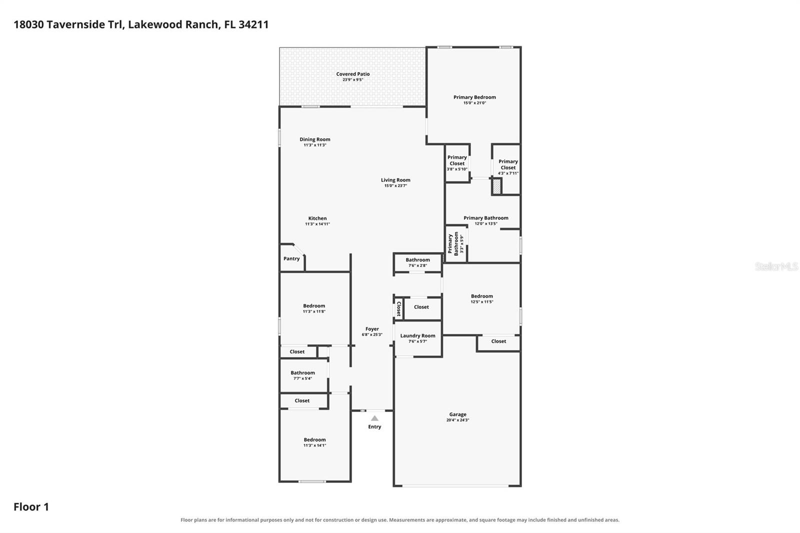 18030 TAVERNSIDE TRAIL, Bradenton, FL 34211