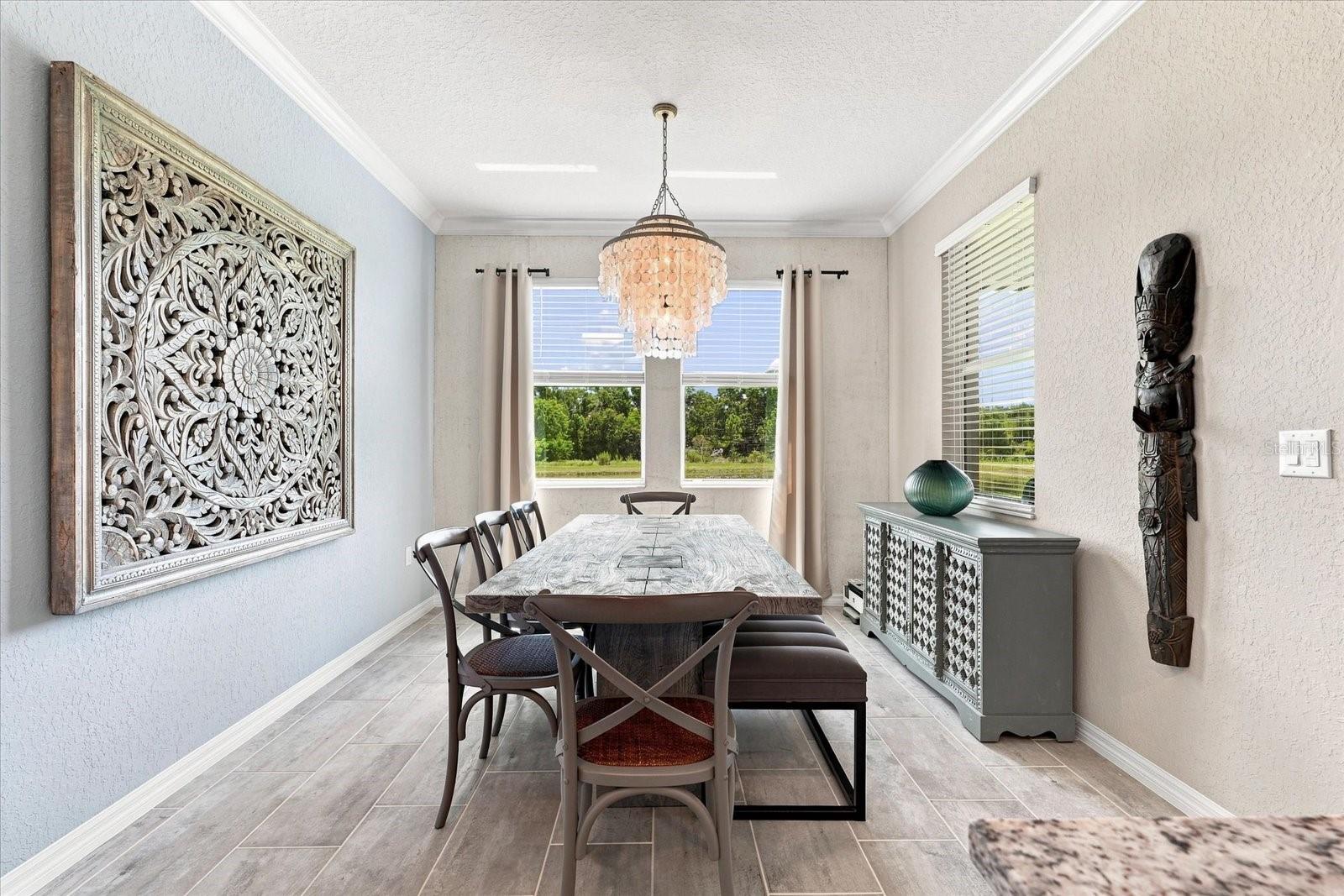 DINING ROOM WATER VIEW