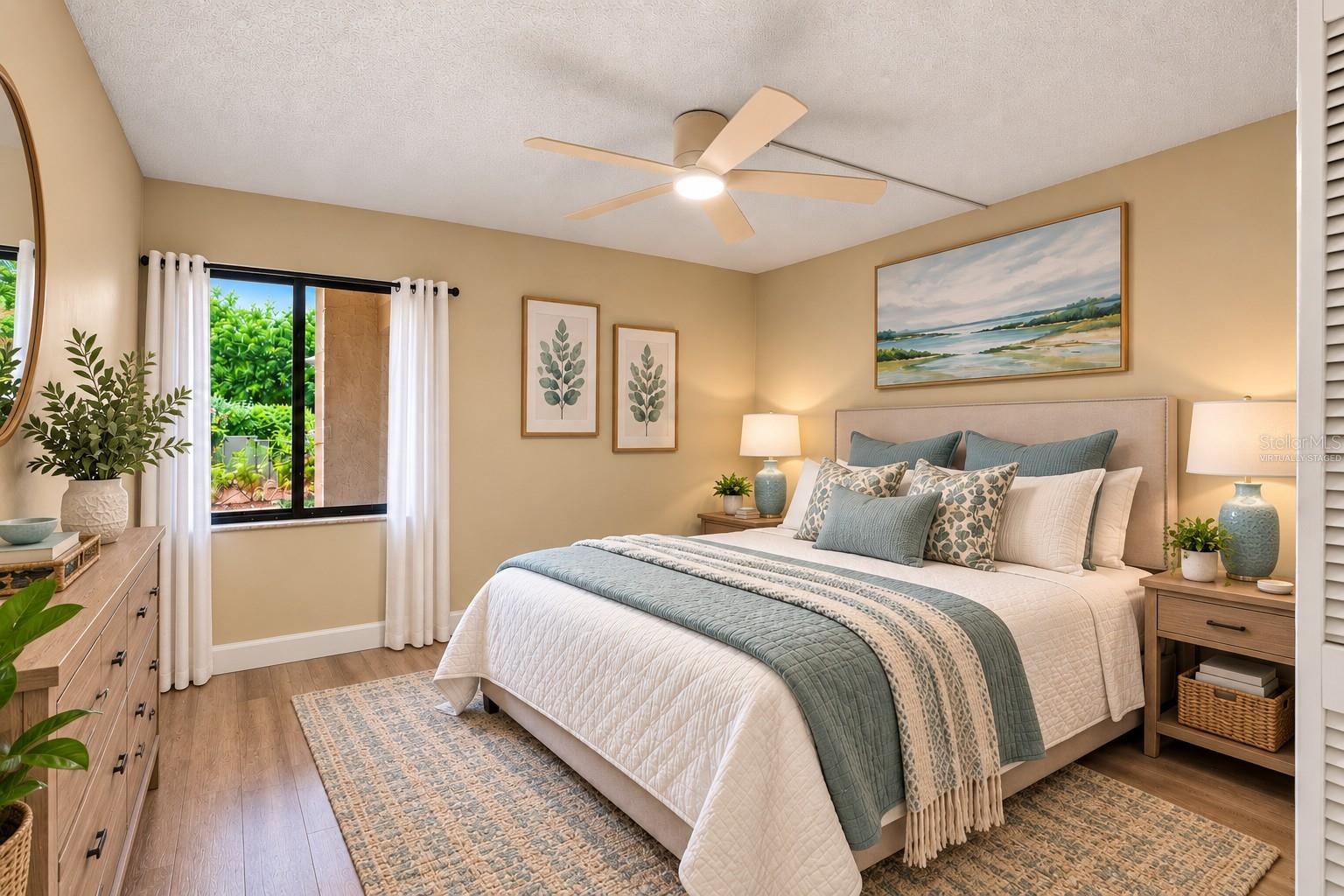 Guest Room 1 - Virtually Staged