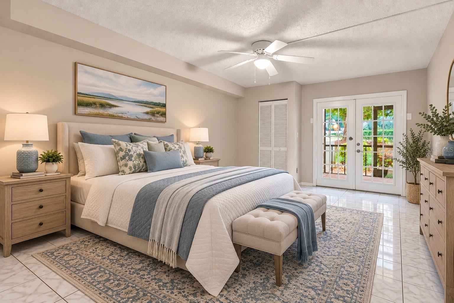 Primary Suite - Virtually Staged