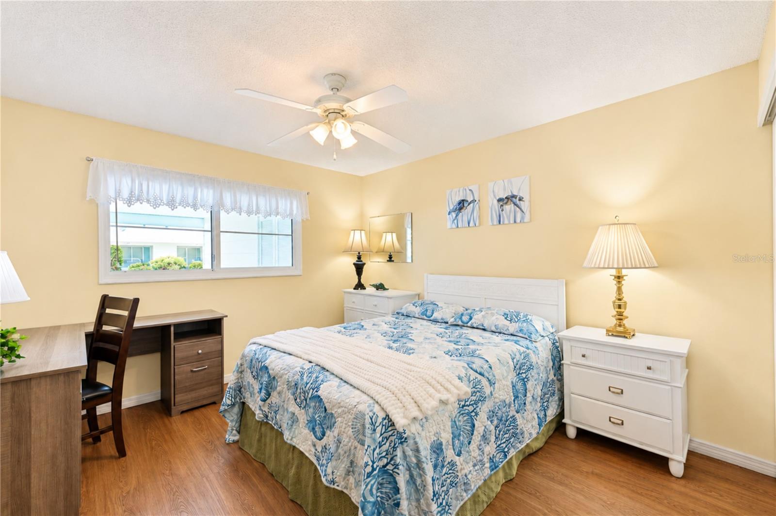Secondary bedroom to windows