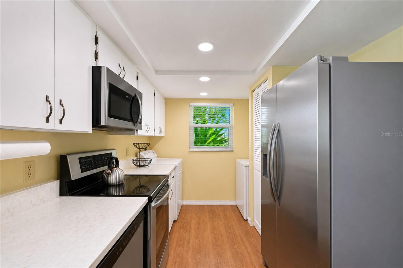 Kitchen to front window