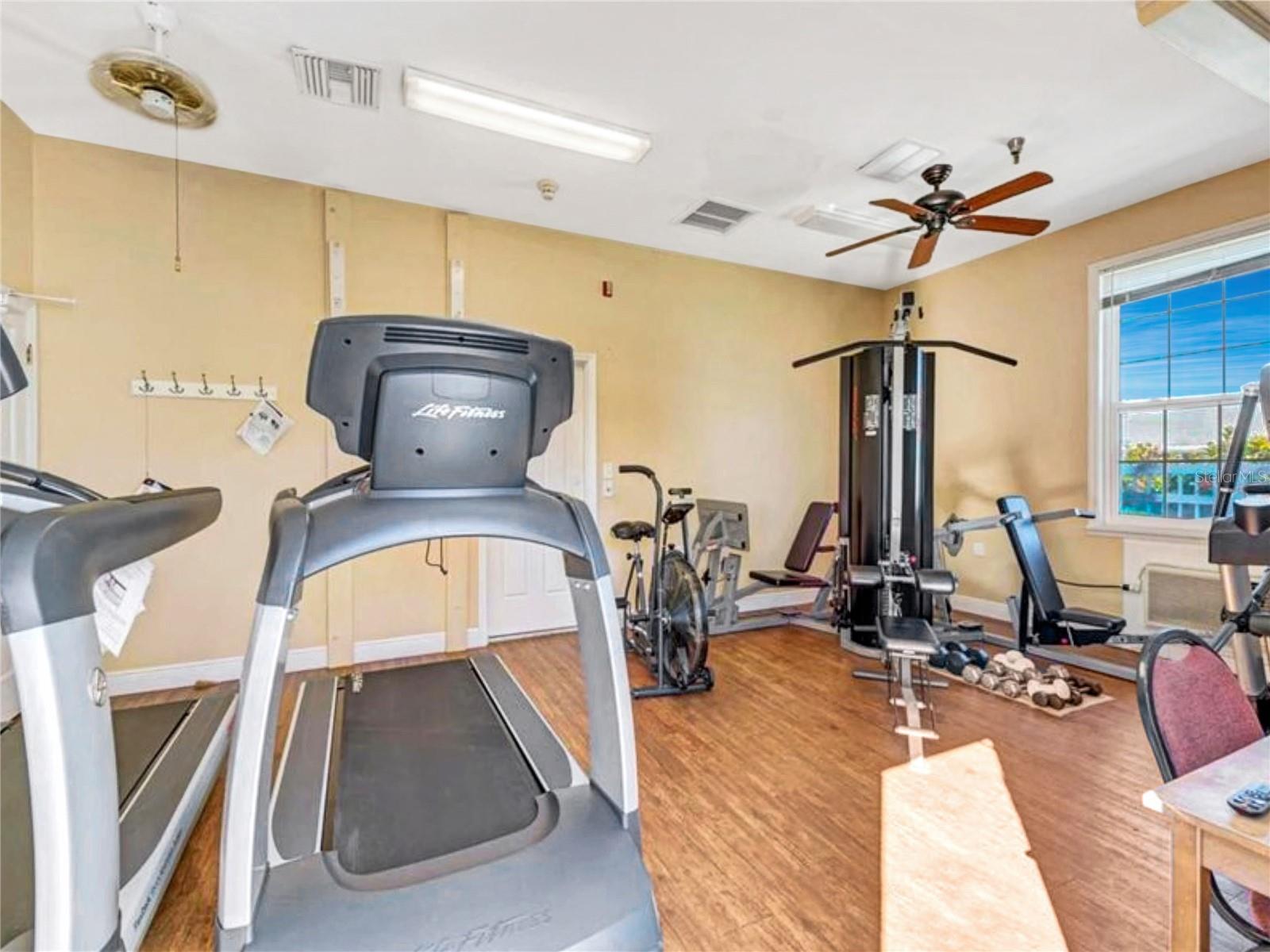 Mt Vernon clubhouse fitness room