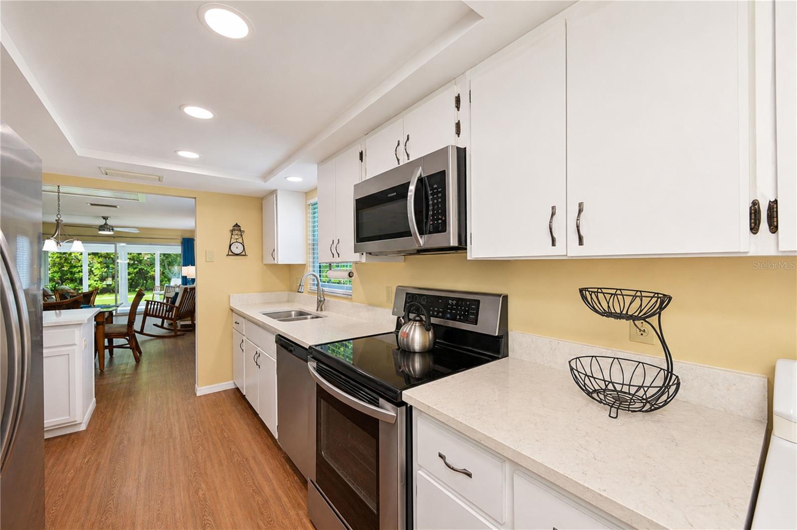 Kitchen through to lanai