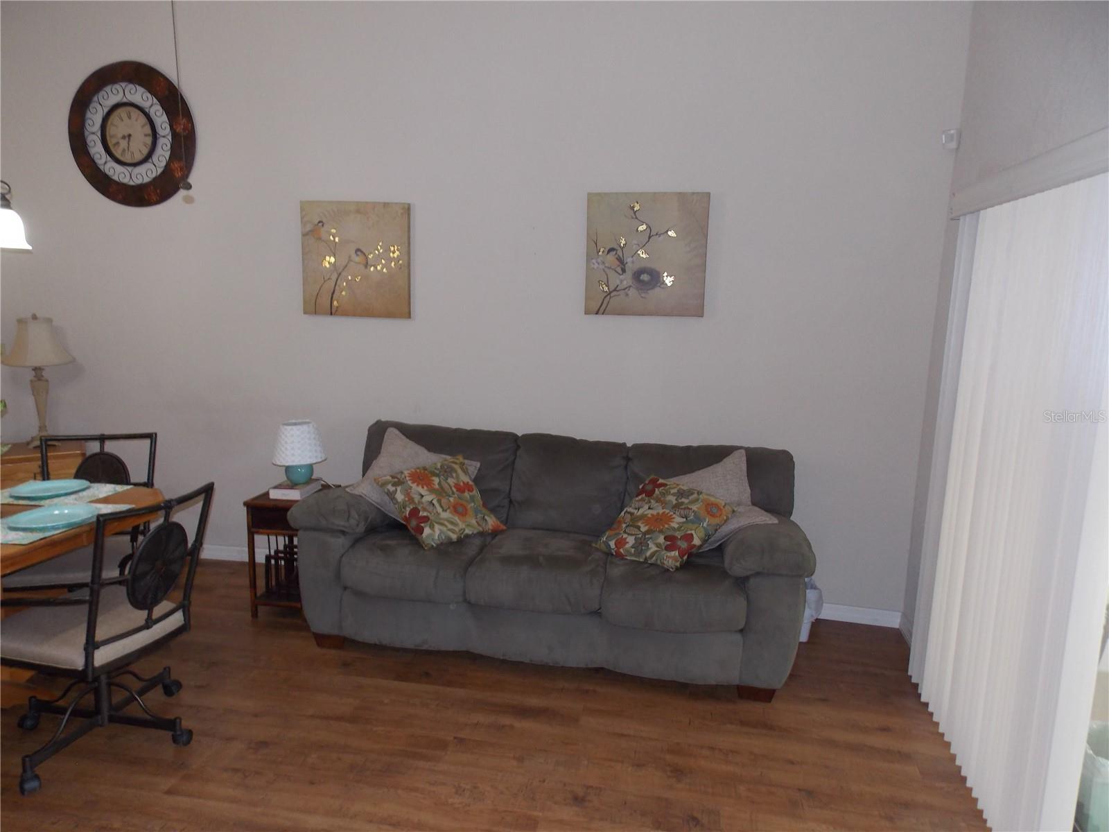 Wooden floors can be seen