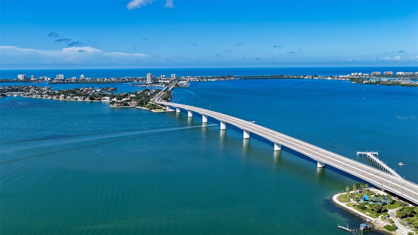 Ringling Bridge out to St Armands Circle and Lido Key