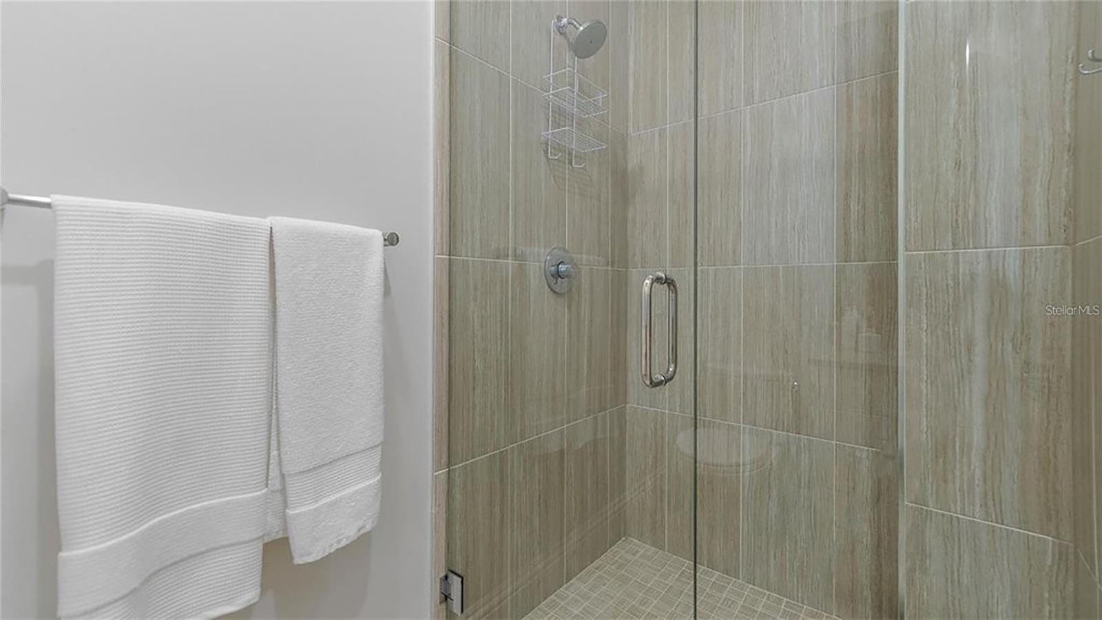 2nd bathroom with walk in shower