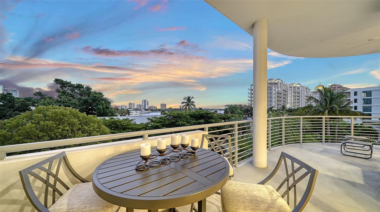 Front lanai previously furnished