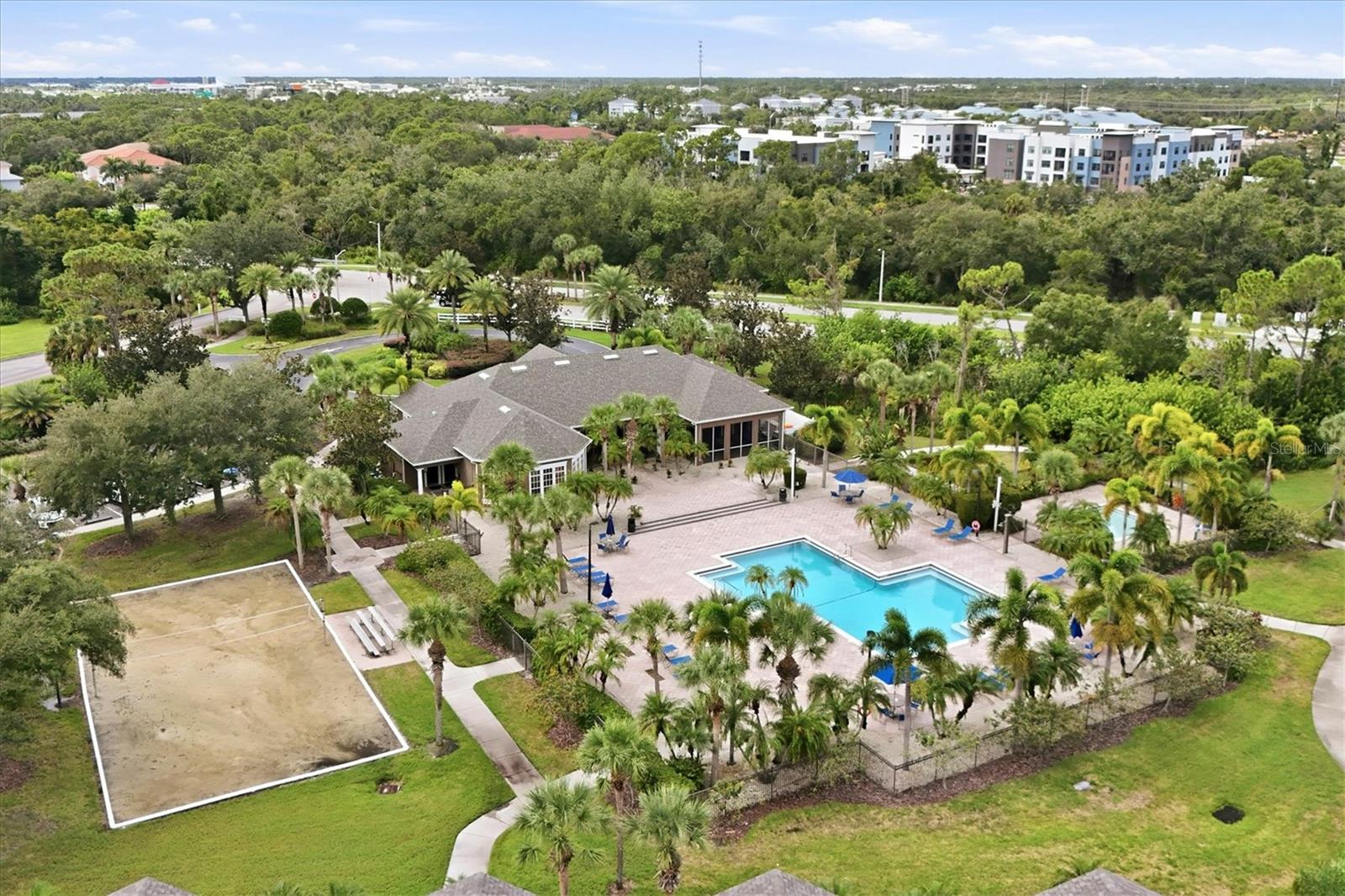 Community Pool and Spa and Volleyball Courts