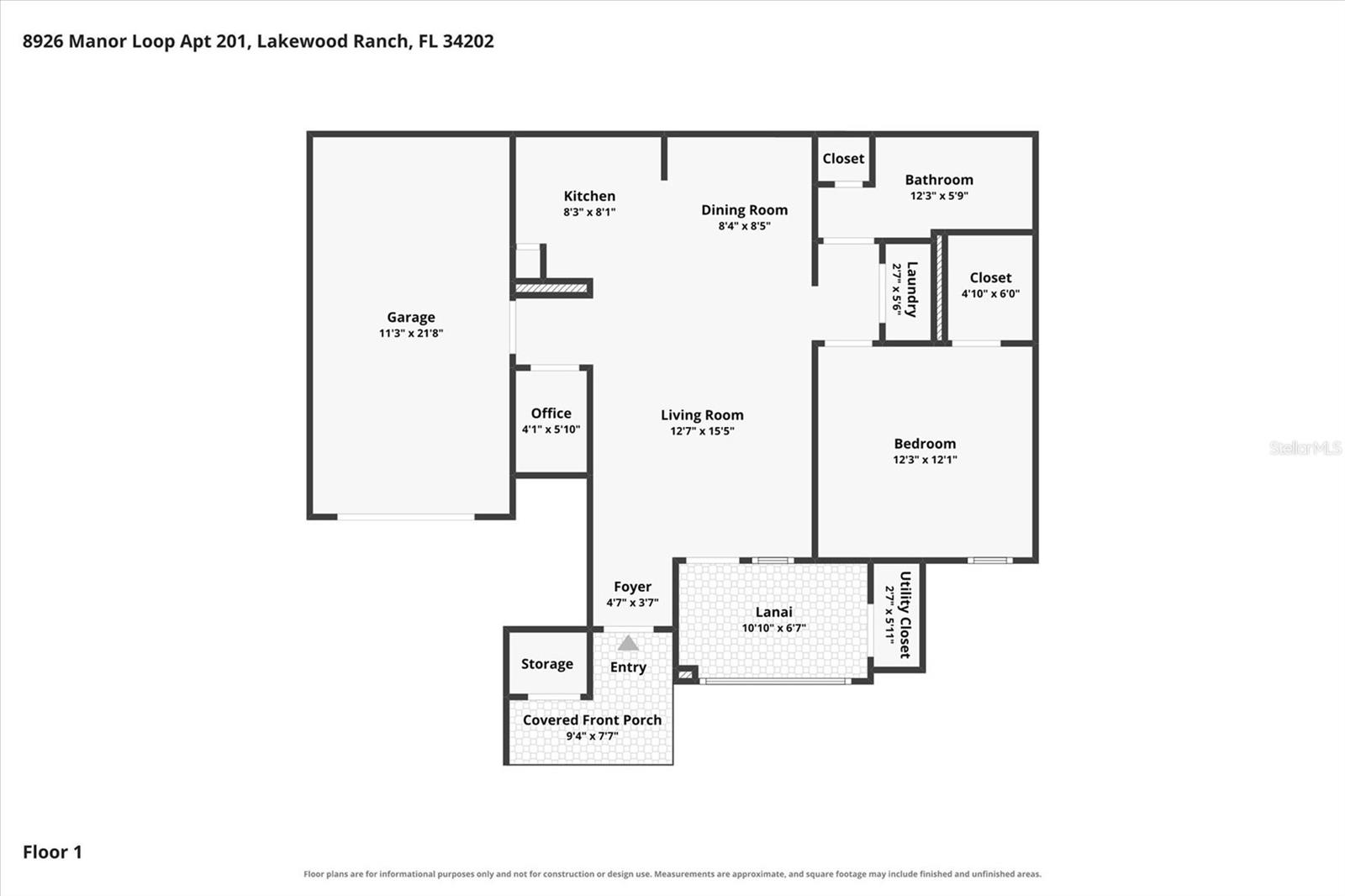 8926 MANOR LOOP, #103, Bradenton, FL 34202