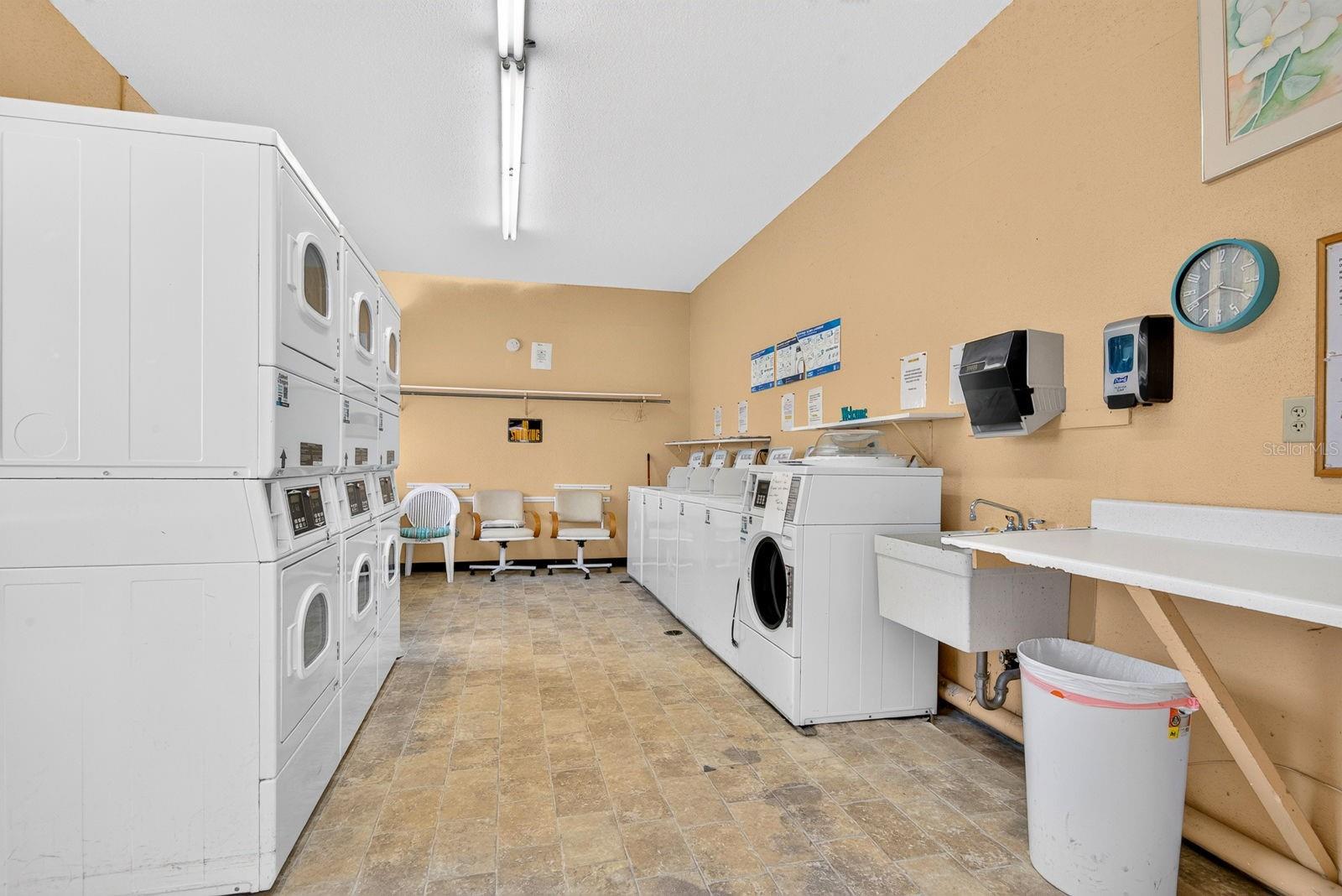 Public Laundry Area