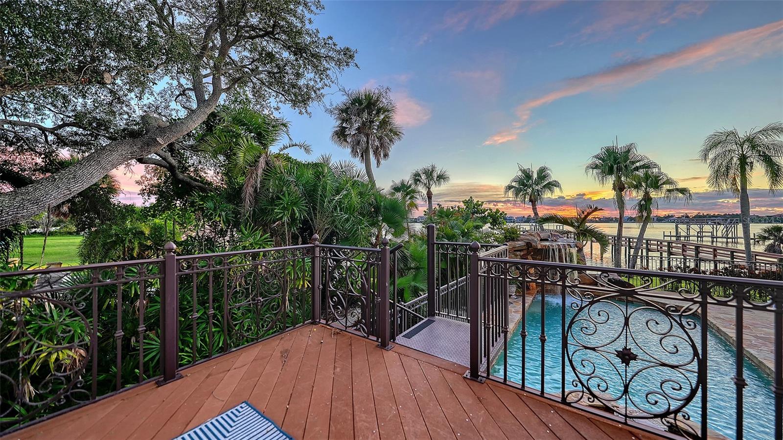 easy access to the pool from first floor owners suite