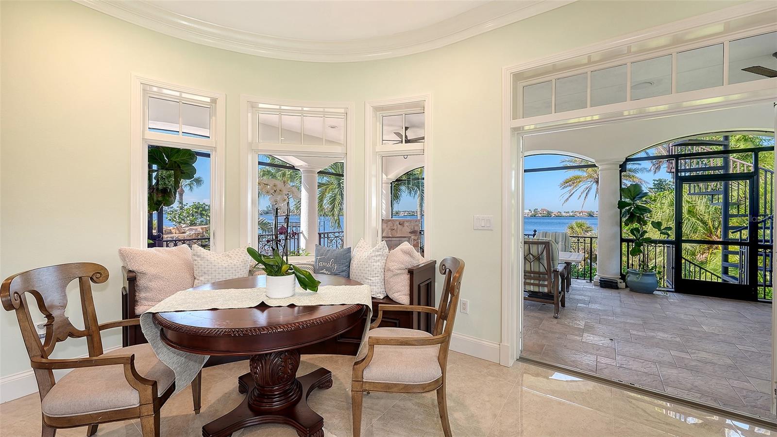 stunning views from your game table