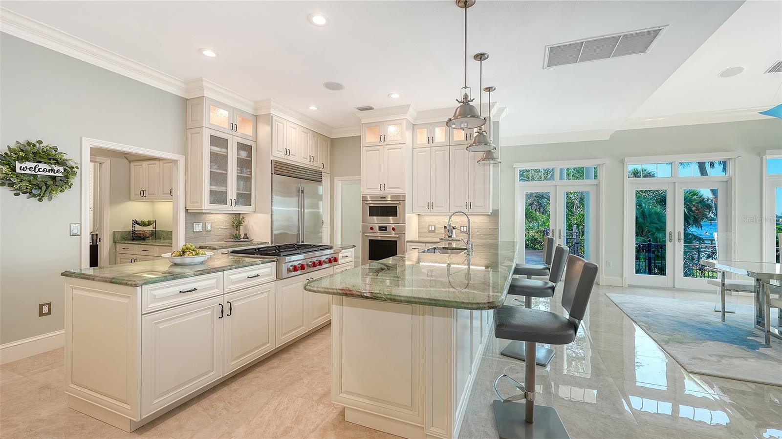 Kitchen view from family room
