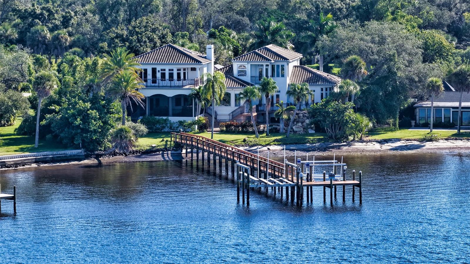 View of the property from the water