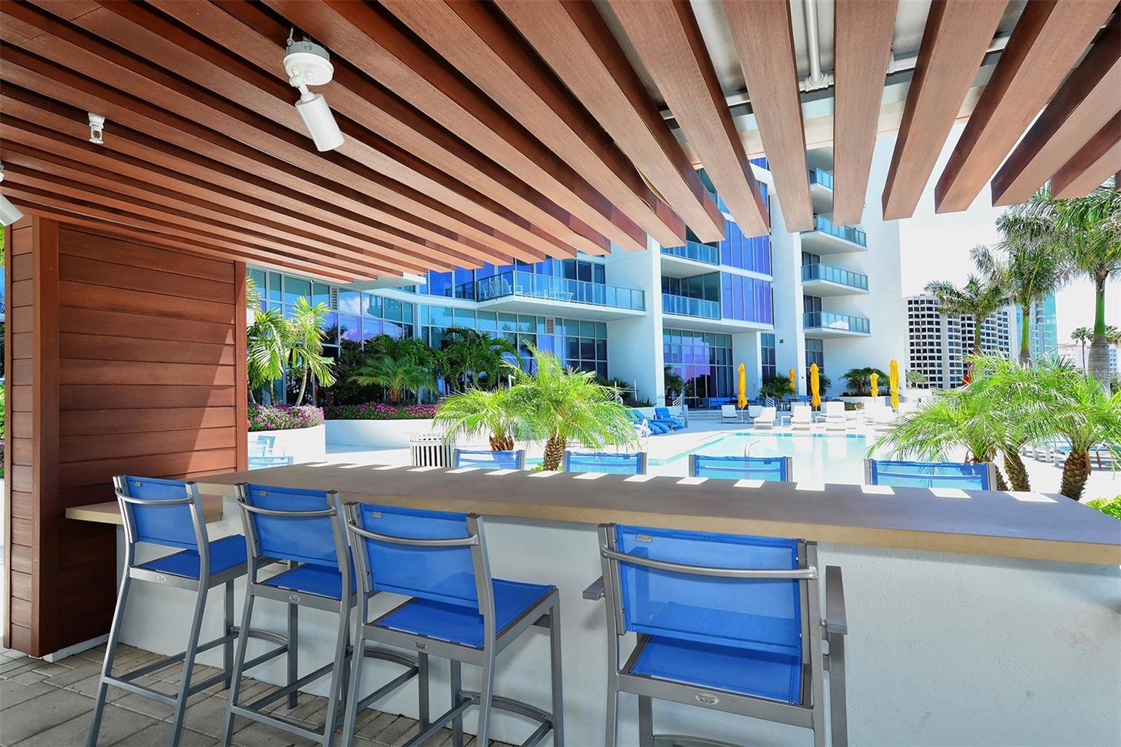 Enjoy poolside grilling and al fresco dining in a relaxed, resort-style setting.