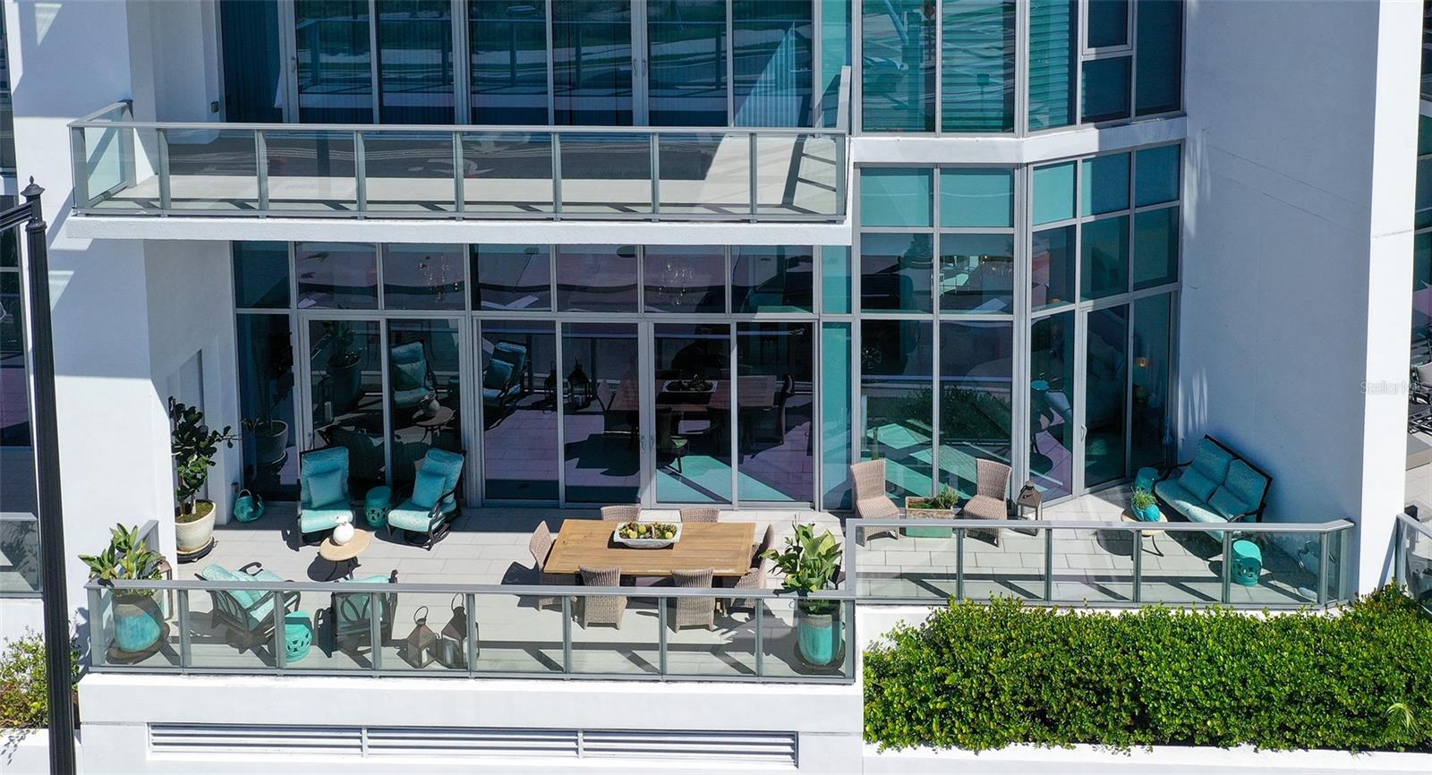 Savor spectacular sunsets from your private balcony, one of only four of the largest in the building.