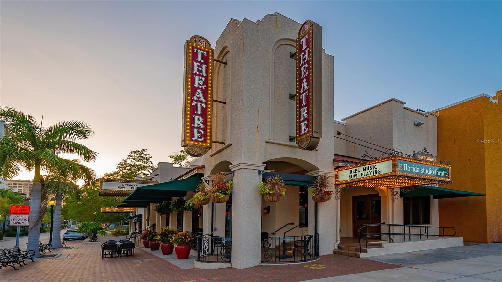 Florida Studio Theatre brings Old Florida charm to downtown Sarasota, blending historic character with an intimate, welcoming atmosphere and a vibrant performing arts experience.