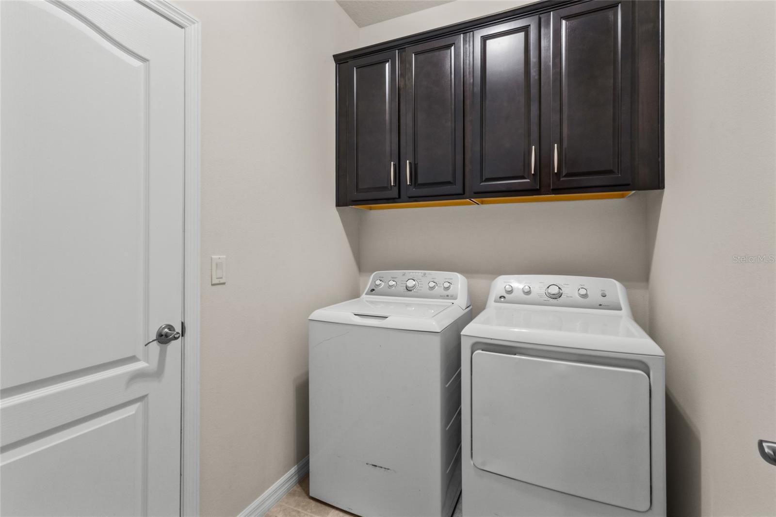 Inside laundry room