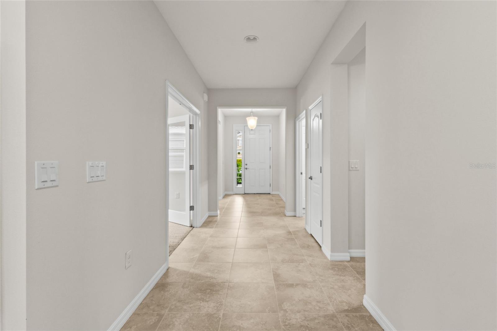 View from the front door