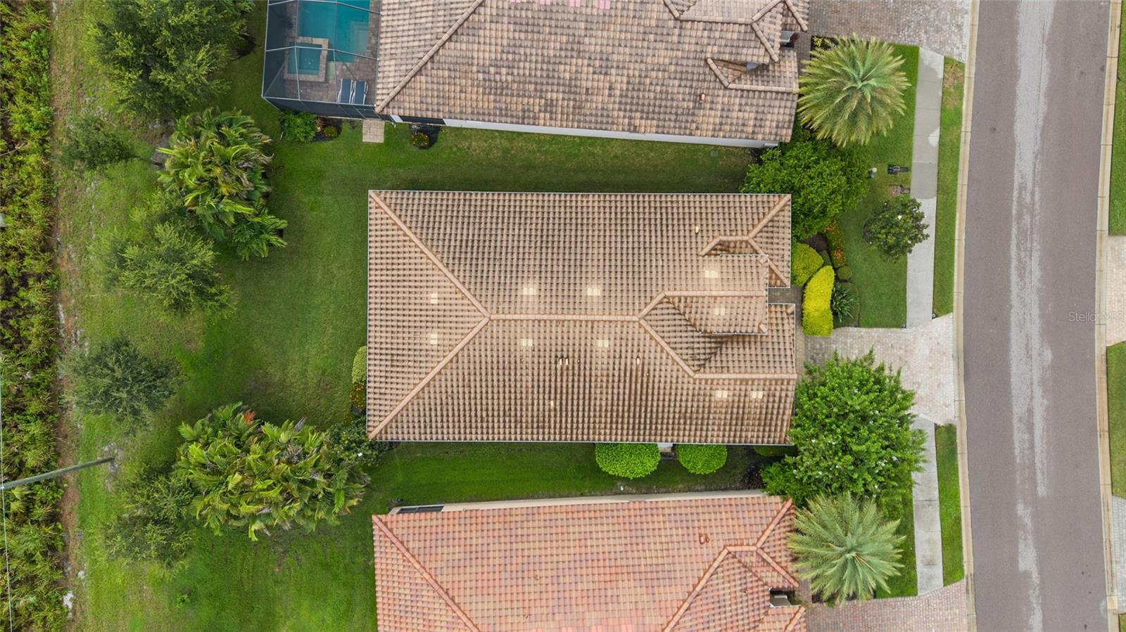 Roof is only 10 years old and barrel tile for added longevity