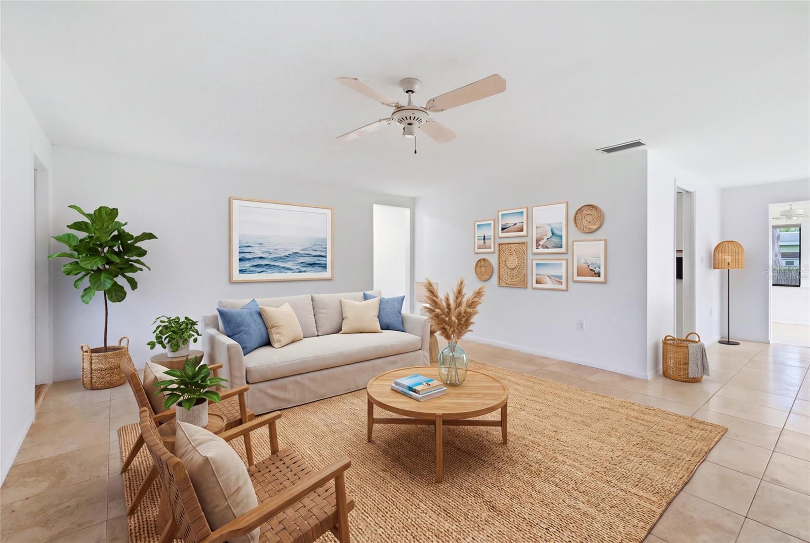 Virtually Staged Living Room Virtually Staged Living Room