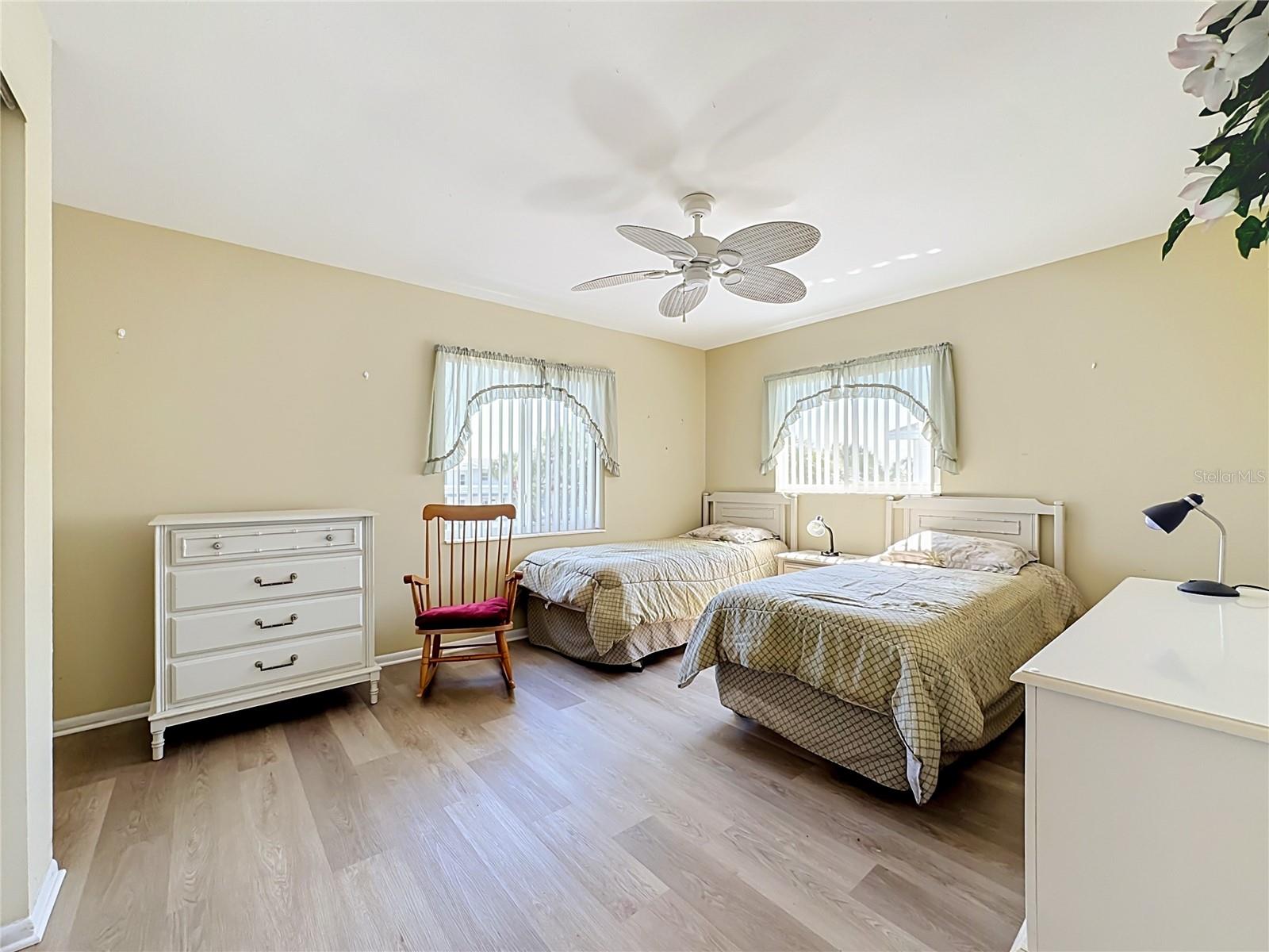2nd Bedroom With Ceiling Fan