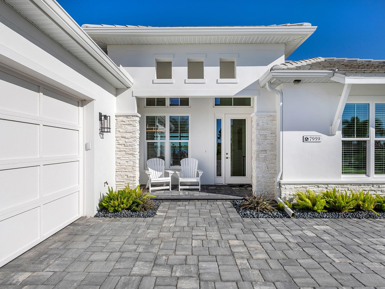 Front porch entry