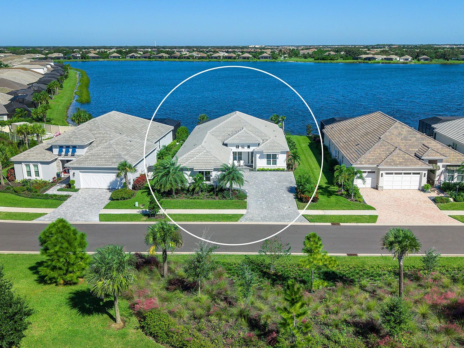 Prime lakefront lot in Lakehouse Cove