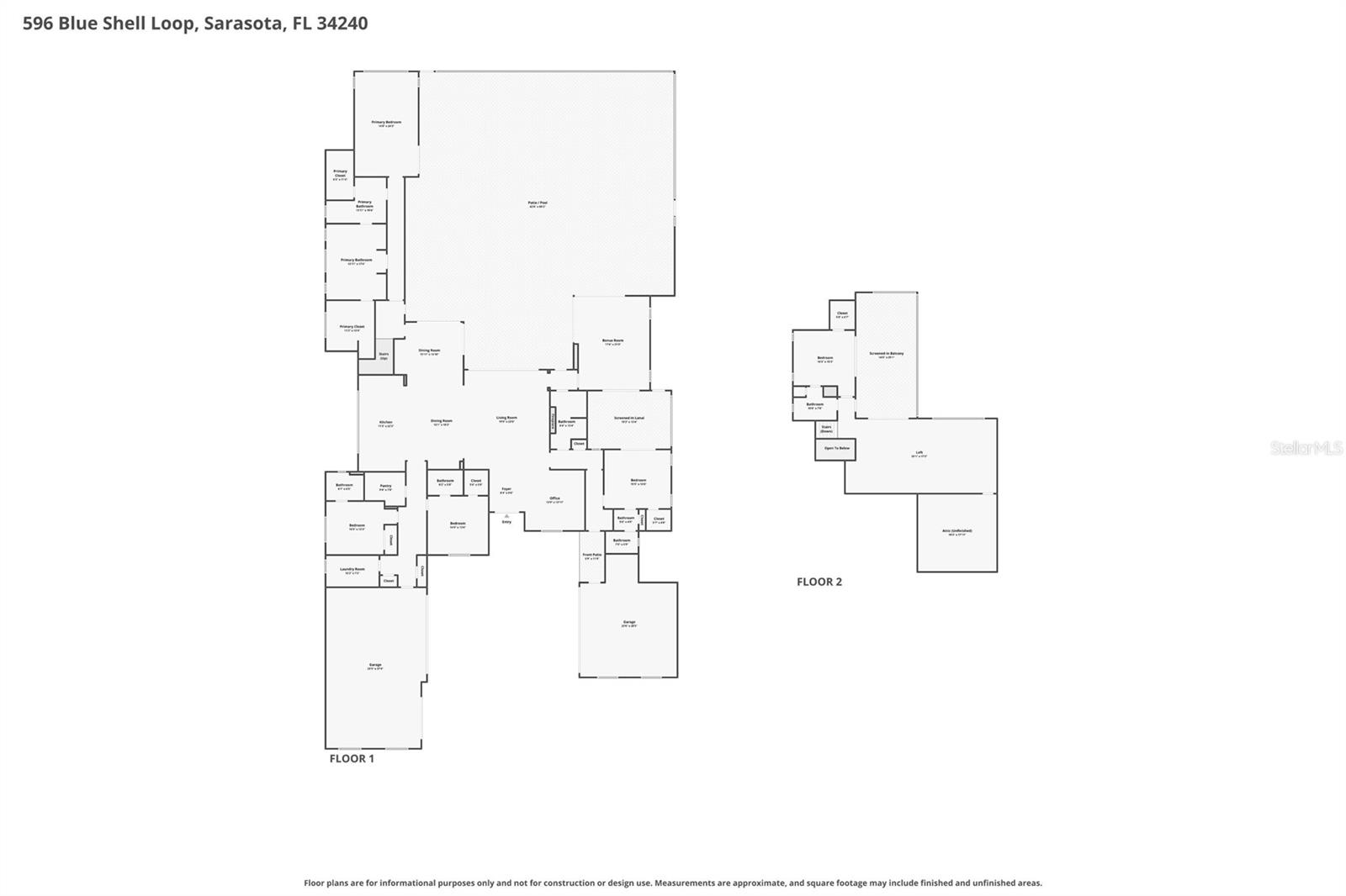 596 BLUE SHELL LOOP, Sarasota, FL 34240