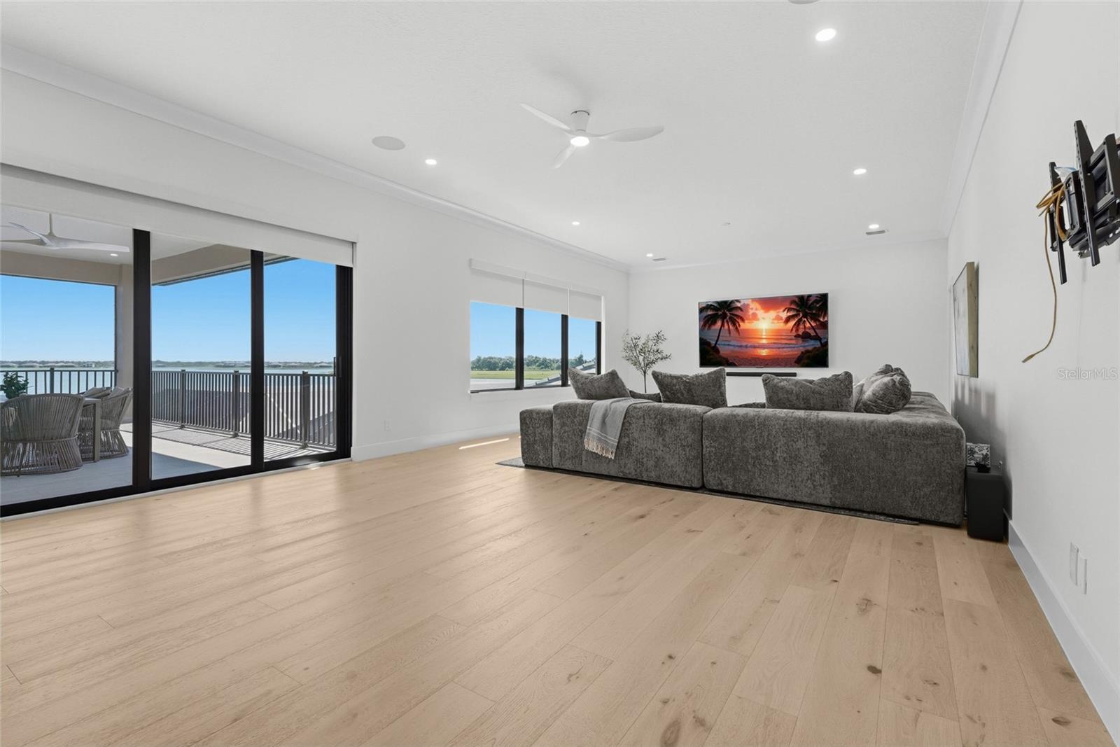 Second floor living space
