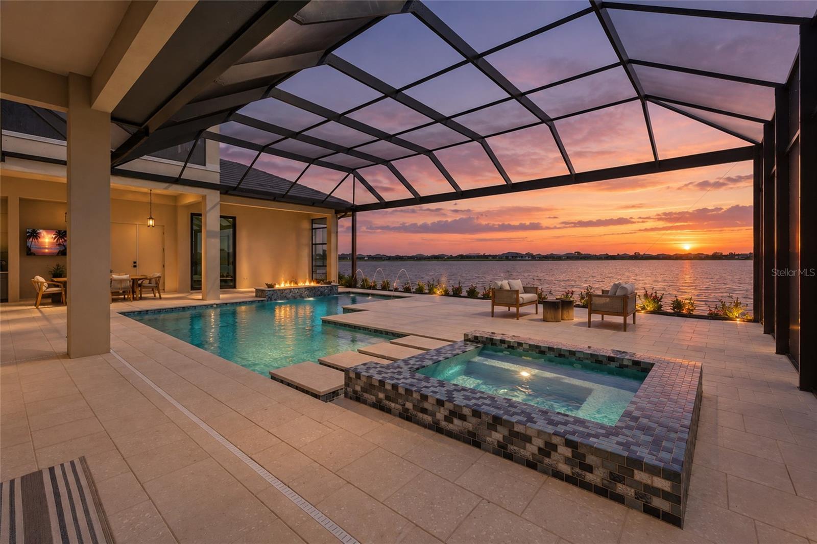 Start your mornings with stunning sunrise views on the lake Start your mornings with stunning sunrise views on the lake