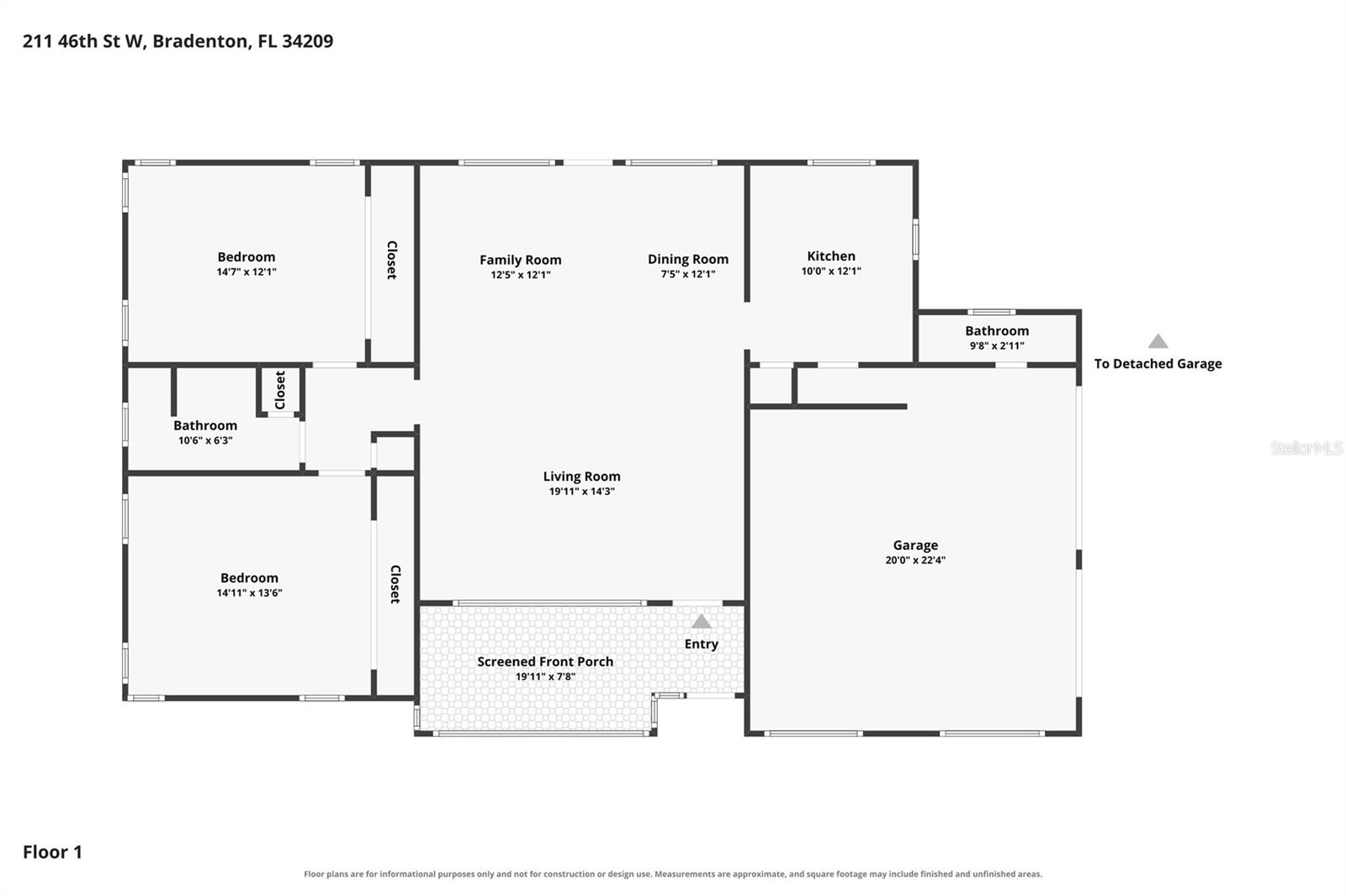 211 46TH STREET W, Bradenton, FL 34209