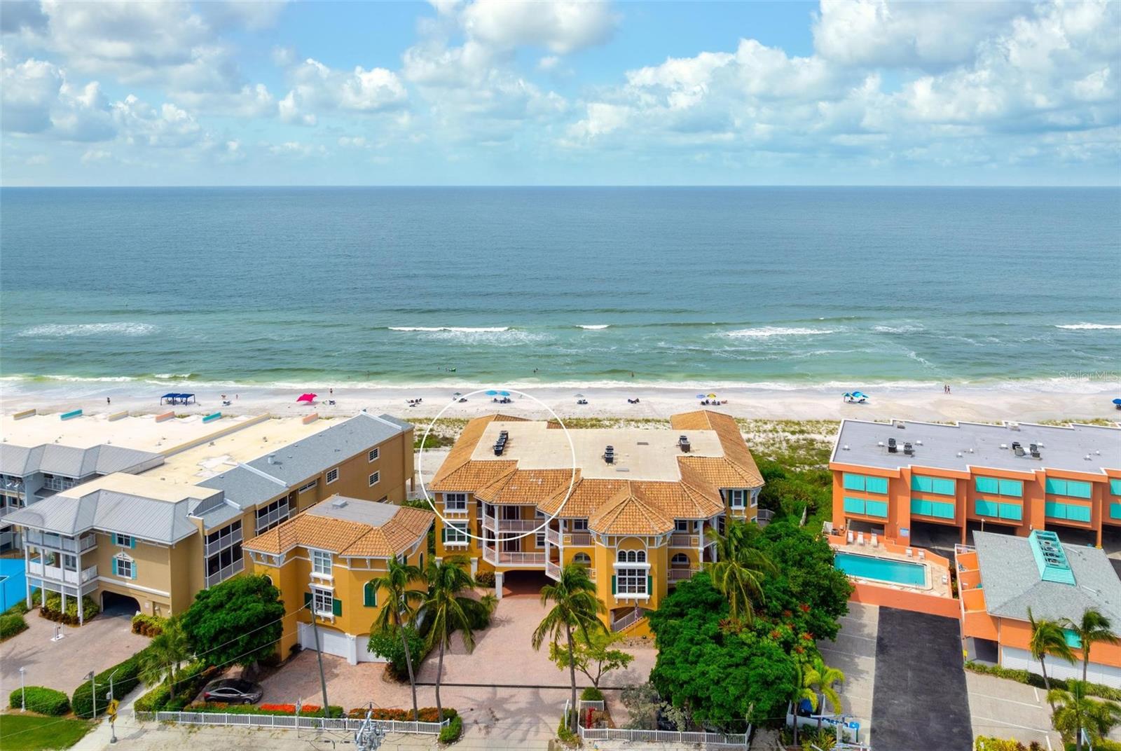 Marbella Beachfront Villa Unit 1, top floor corner unit