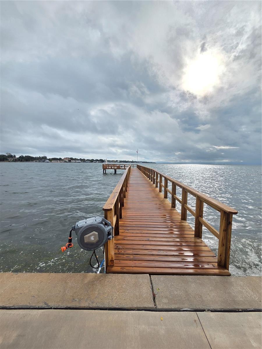 Fishing Pier towards the Bay