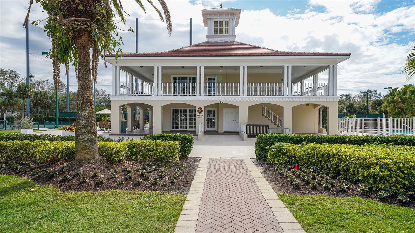Timeless architecture and beautifully maintained grounds reflect the established character of The Oaks.