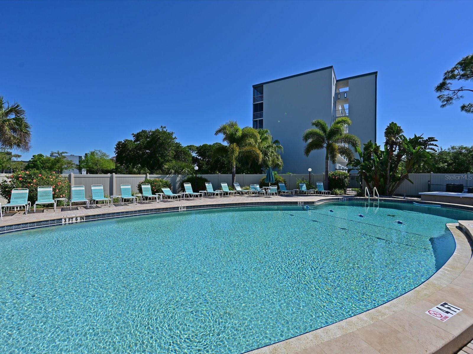 Rec 1 clubhouse pool.