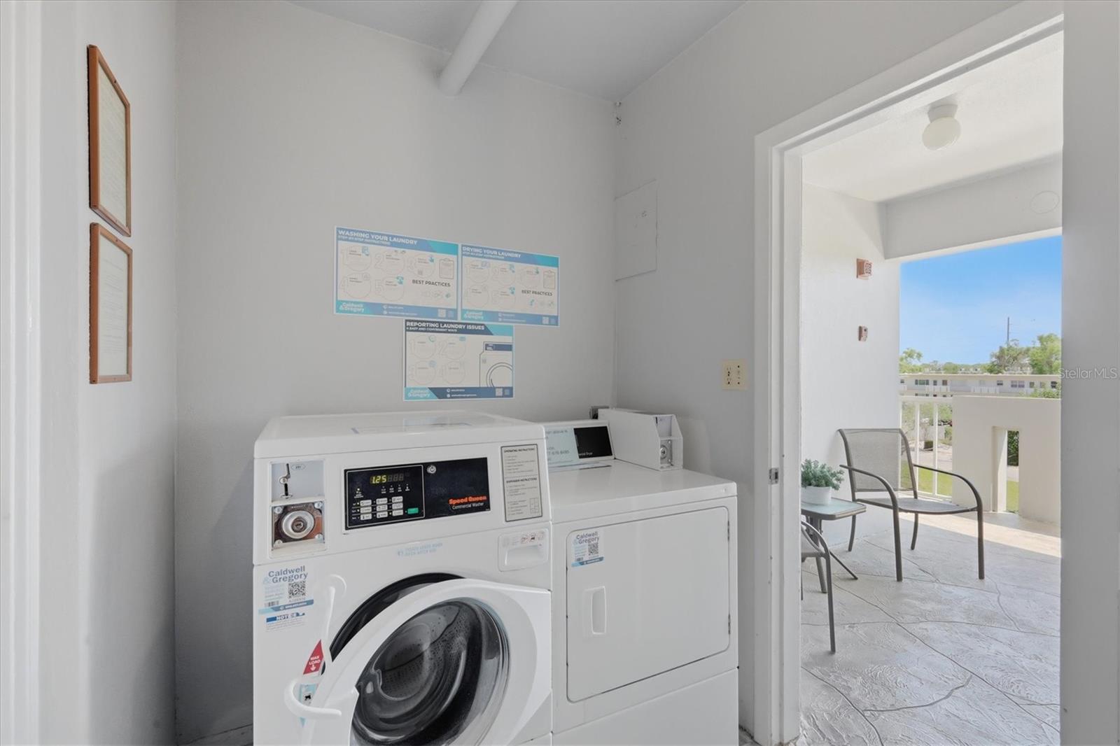 Laundry room located on every floor.