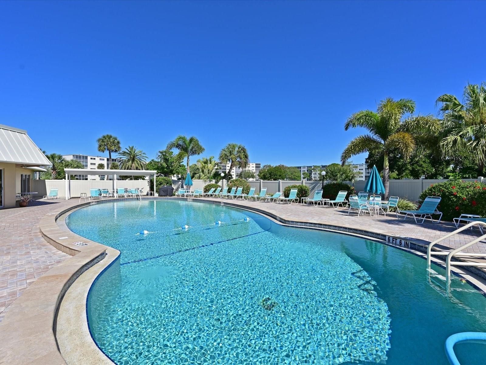 Rec 1 clubhouse pool.