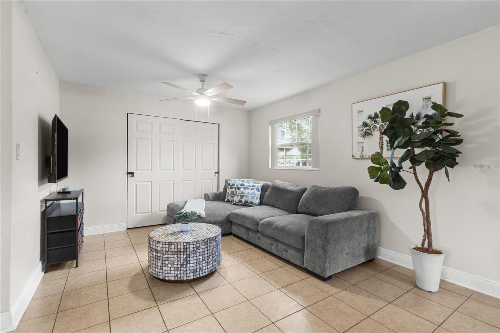 Unit B Living Room