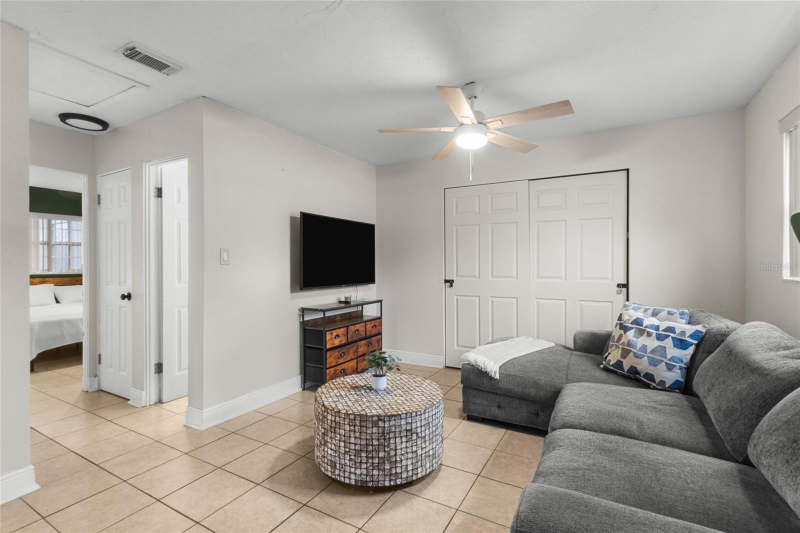 Unit B Living Room
