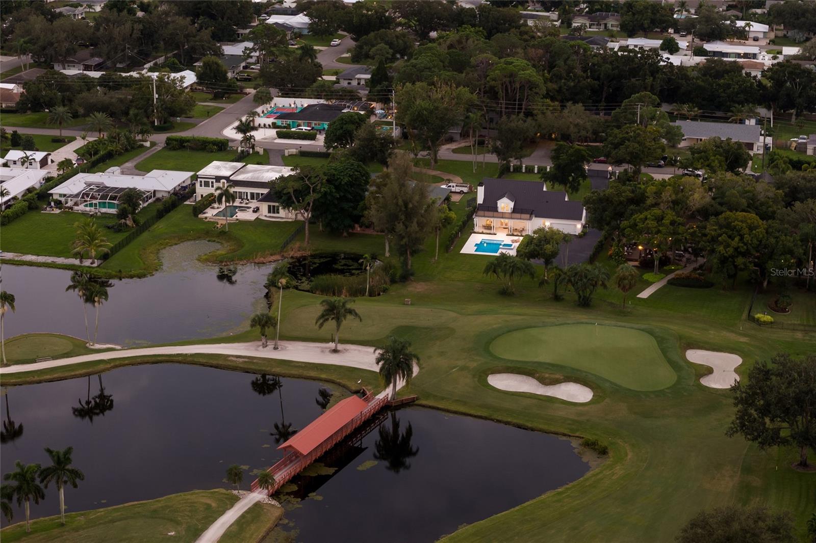 Golf Course Water View