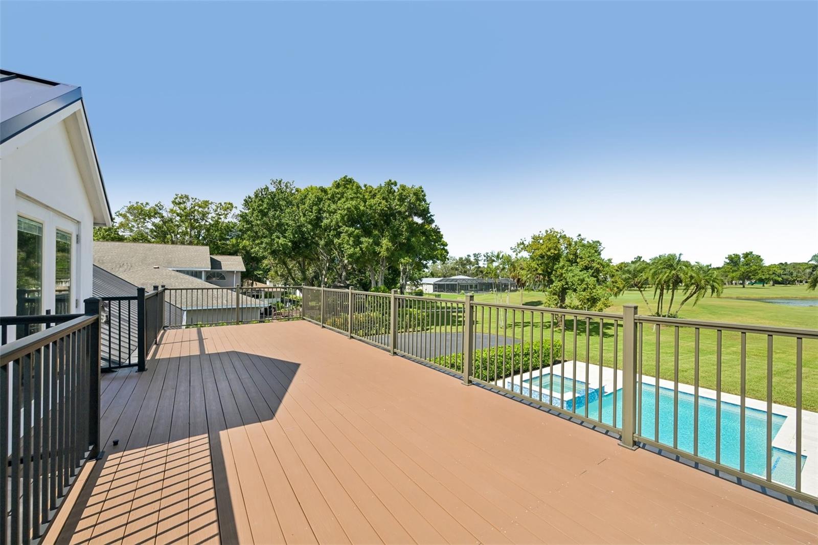 View from upstairs deck
