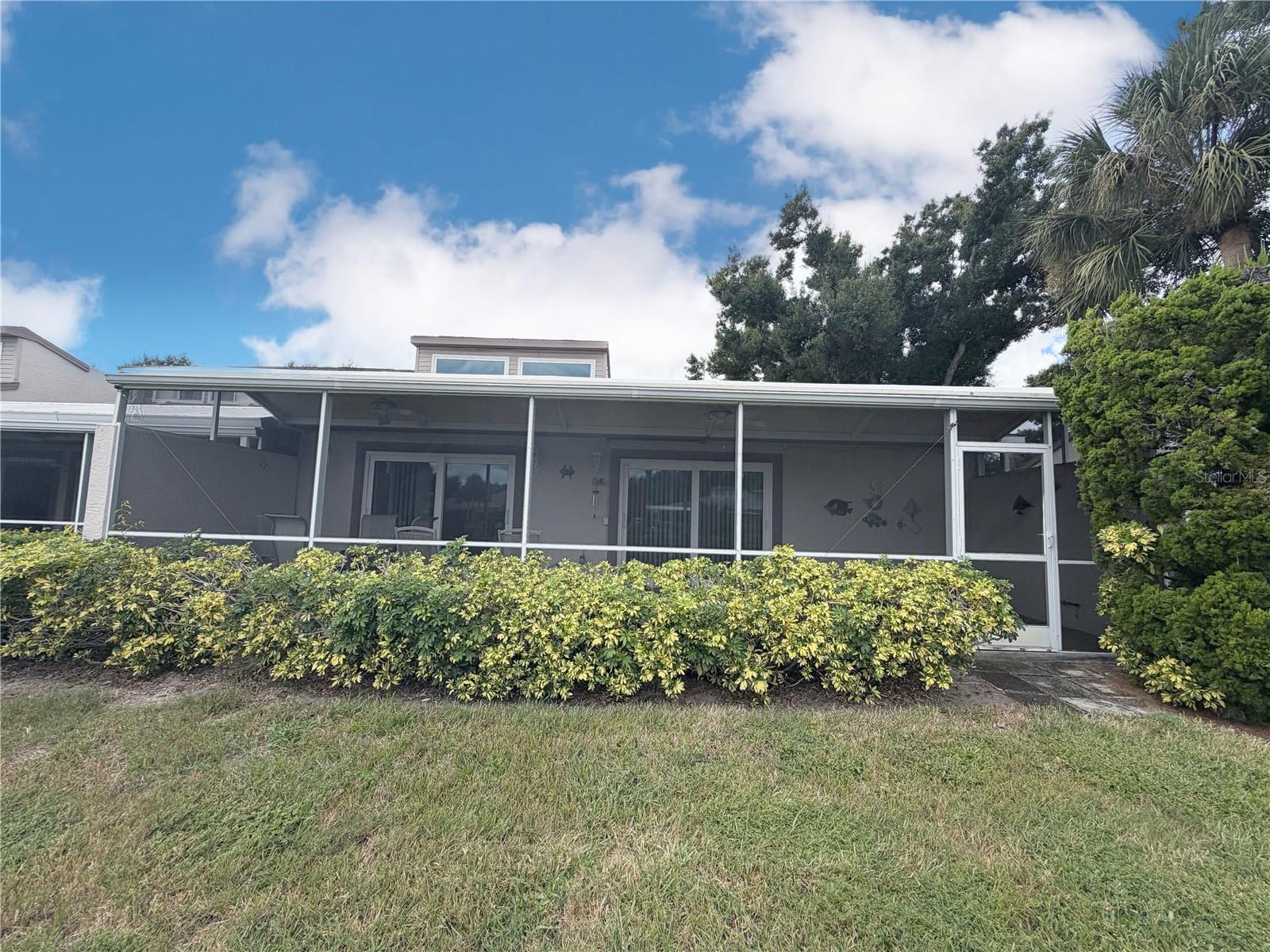 Rear lanai