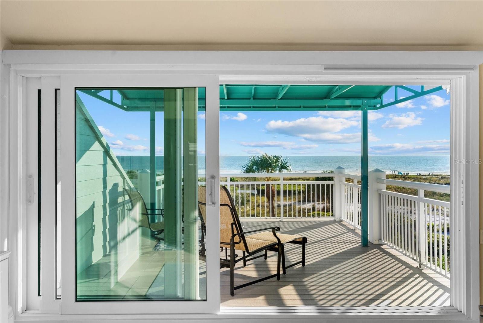 Primary suite with sweeping views