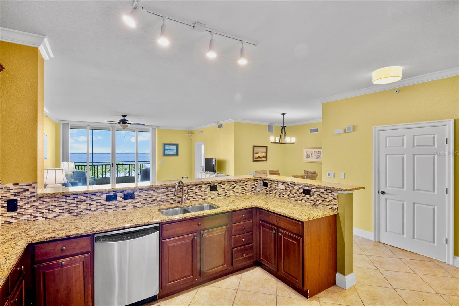 Your view from the kitchen. Beautiful views and great space for cooking and entertaining Your view from the kitchen. Beautiful views and great space for cooking and entertaining